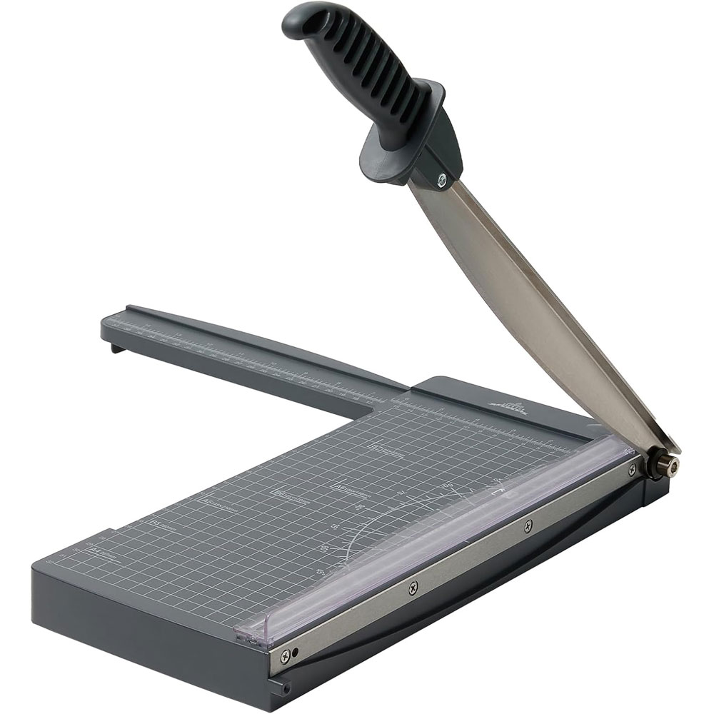 Artwork Craft - 12-inch guillotine papiersnijder met verborgen liniaal,