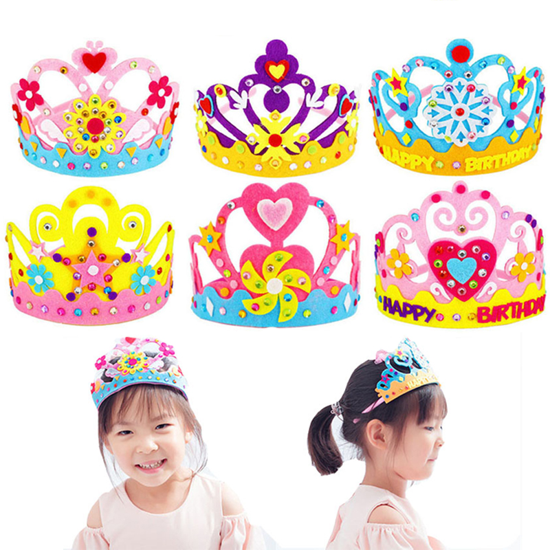 Art Craft Kindergarten - DIY Ambachten Speelgoed Kroon Creatief Papier