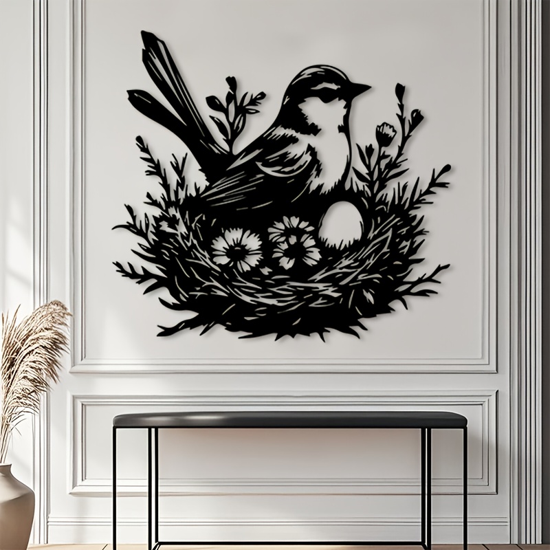 CIFBUY Metalen wandkunst Vogel - Art And Craft For Nursery recensie en prijs