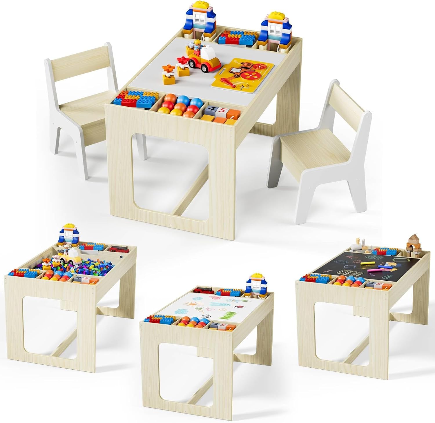 3-in-1 kinderkunsttafel- en st - Art And Craft For Nursery recensie en prijs