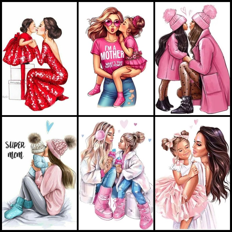 Moeder Dochter Kunst Hobby 5d  - Art Craft Mother'S Day recensie en prijs