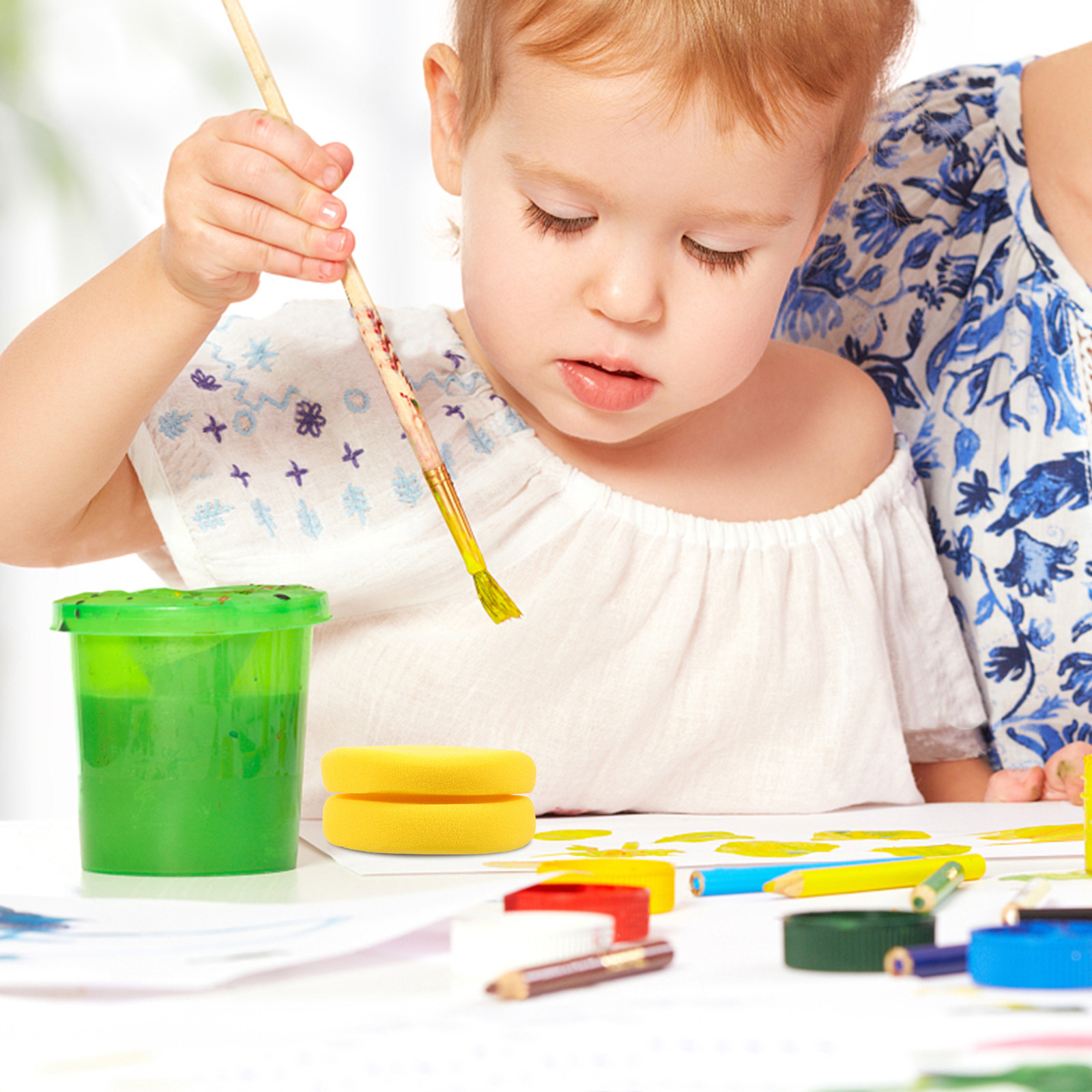 2-delige kinder sponsschilders - Art Craft Kindergarten recensie en prijs