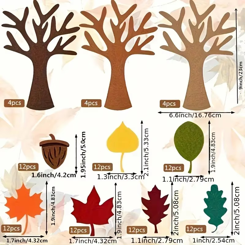 96-delige Herfstboom van Dankb - Art And Craft Autumn recensie en prijs
