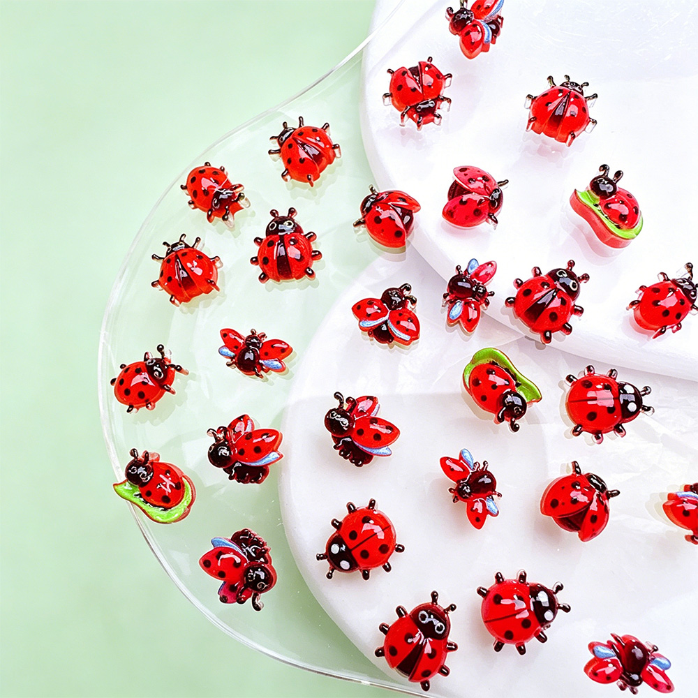 50 Stuks 3D Gemengde Rode Liev - Art Craft Ladybug recensie en prijs