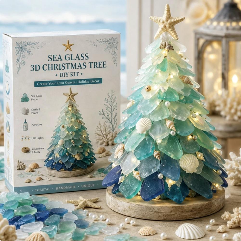 3D Zee Glas Kerstboom Design A - Art Craft And Design recensie en prijs