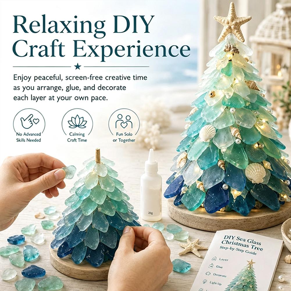 3D Zee Glas Kerstboom Design A - Art Craft And Design recensie en prijs