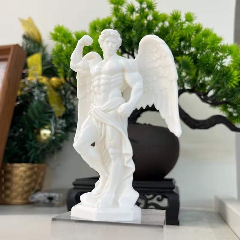 3D-geprint mannelijk engelbeel - Art Craft Room recensie en prijs