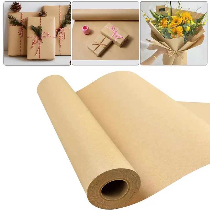 Bruin kraftpapier Ideaal voor  - Wallpaper Art And Craft recensie en prijs