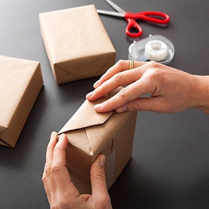Bruin kraftpapier Ideaal voor  - Wallpaper Art And Craft recensie en prijs