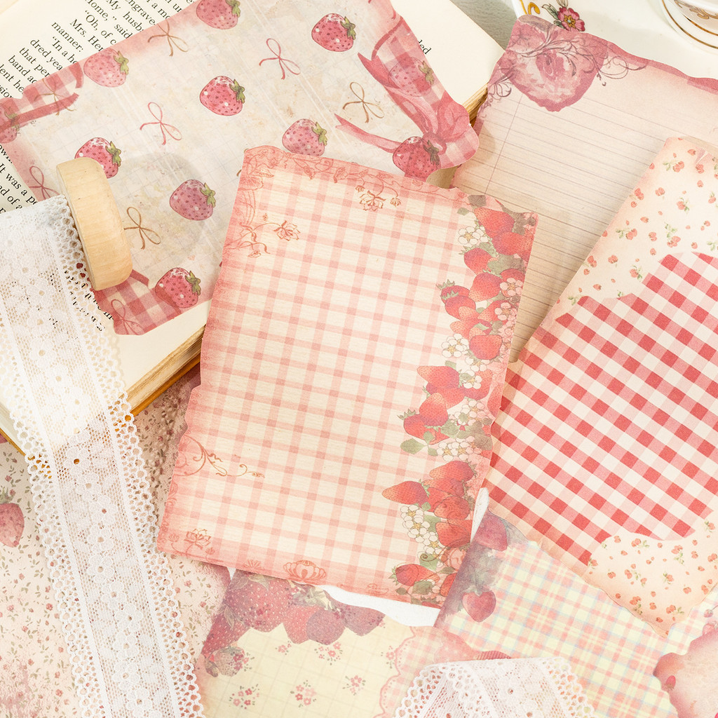 30 vellen vintage scrapbookpap - Art Craft Journals recensie en prijs