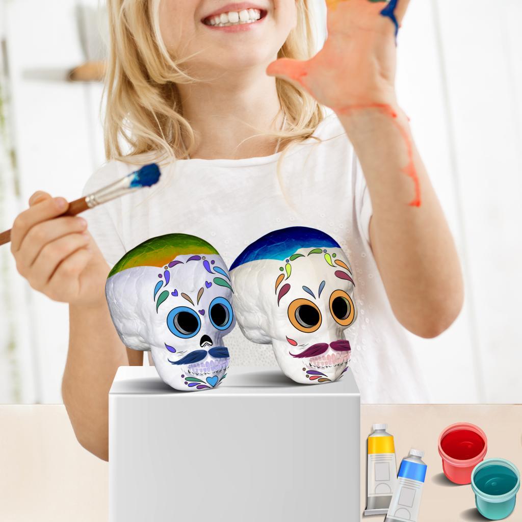 Vormbaar knutselfoam schedelvo - Art Craft Kindergarten recensie en prijs