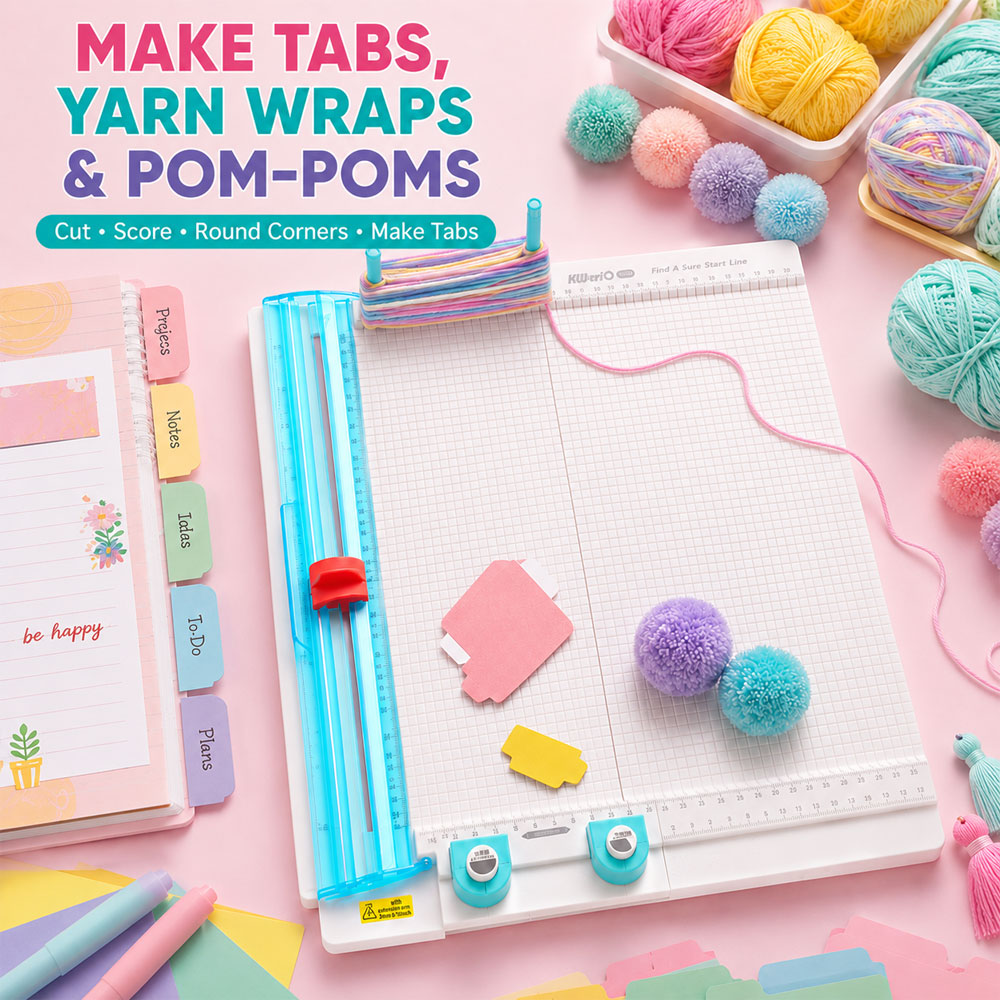 7-in-1 papiertrimmer & vouwbor - Artwork Craft recensie en prijs