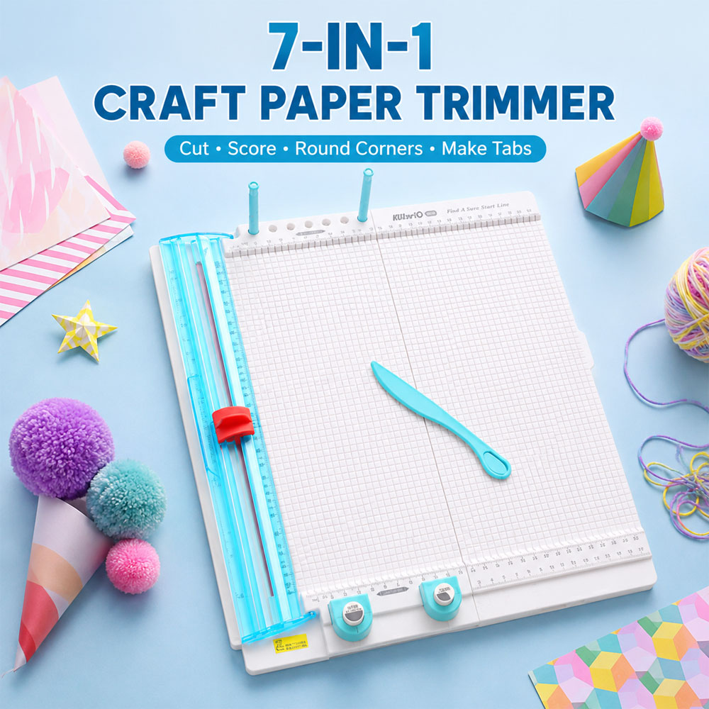 7-in-1 papiertrimmer & vouwbor - Artwork Craft recensie en prijs