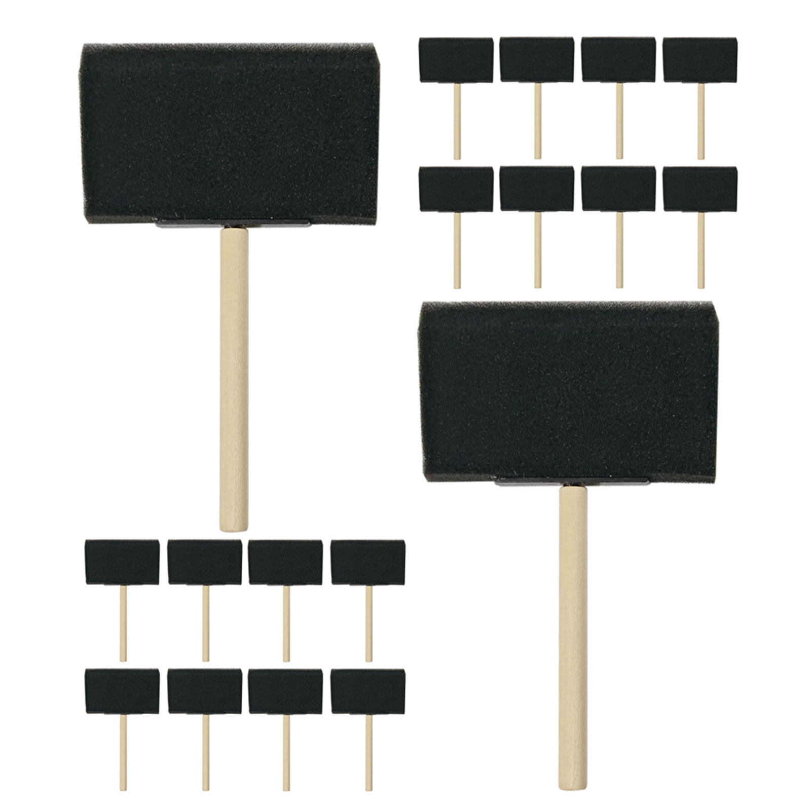 30 stuks schuimverf-sponsborst - Wallpaper Art And Craft recensie en prijs