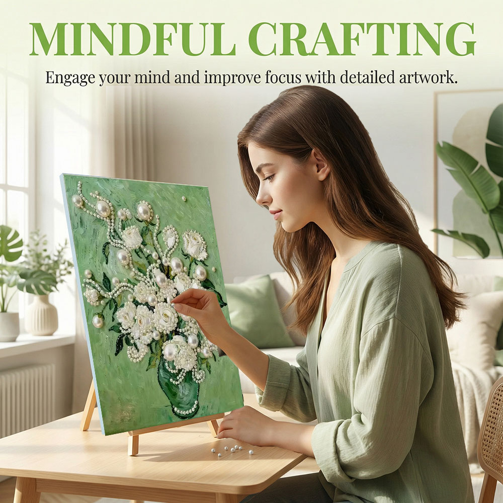 Huacan DIY Parelkunst Schilder - Wallpaper Art And Craft recensie en prijs