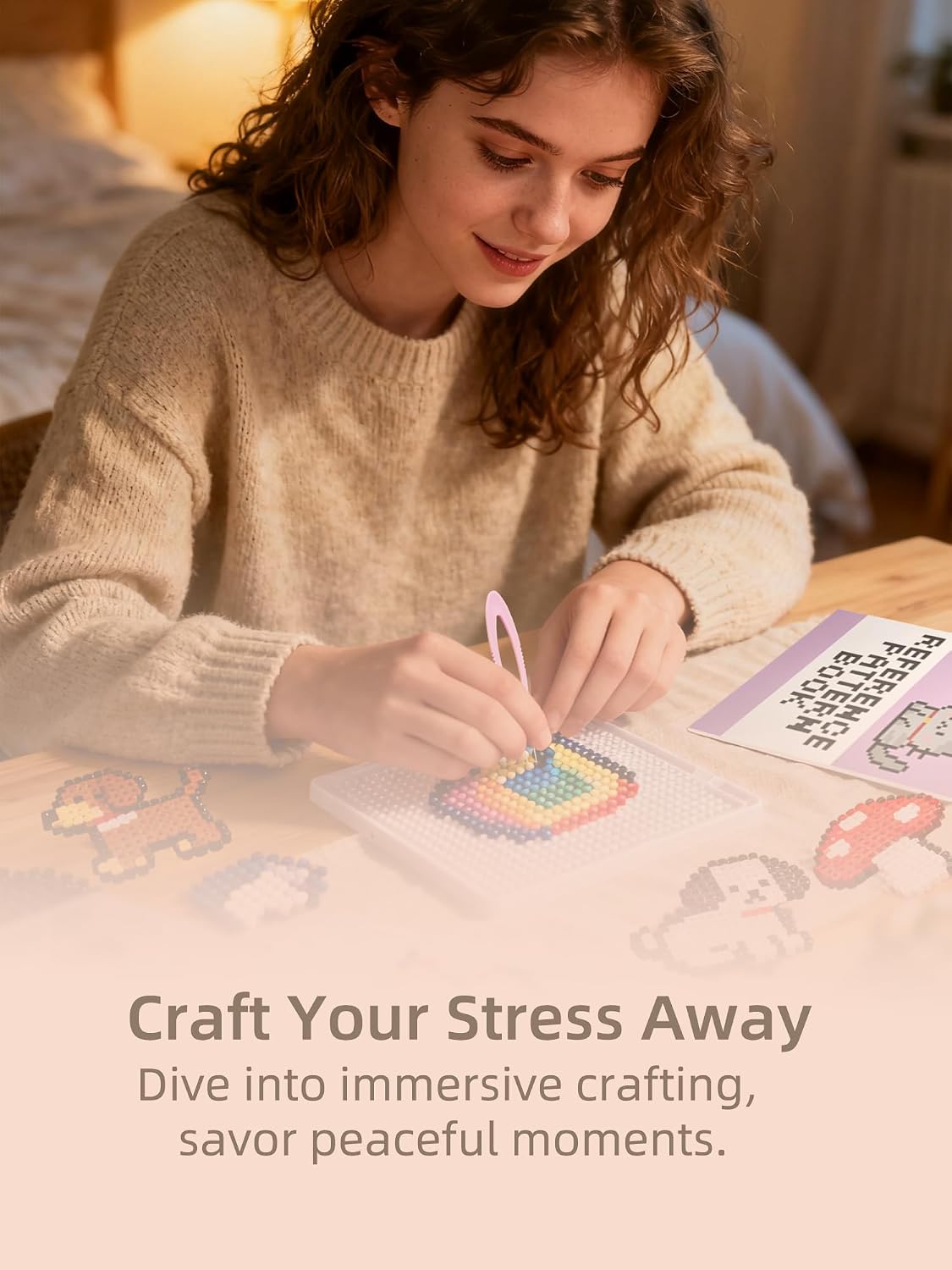 Fuse Beads Kit-Easy DIY-96 kle - Art Craft Room recensie en prijs